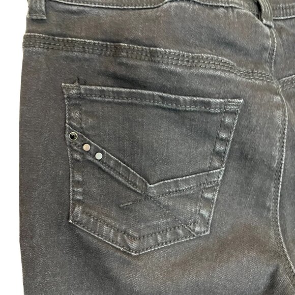 CHICO'S‎ So Slimming Jeans XS Womens Black Denim Size Short Extra Small - Picture 5 of 7